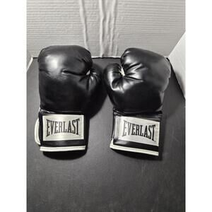 Everlast 100 Year Anniversary Logo Pro Style Training Sparring Gloves 12oz Black